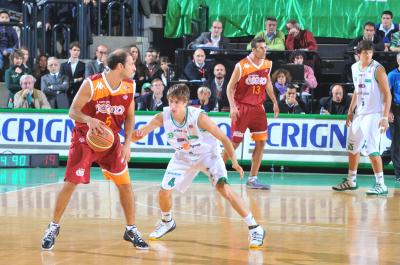 TREVISO 17 10 2009 LBA, CAMPIONATO 2009-2010 BENETTON BASKET -  LOTTOMATICA