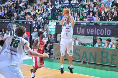 TREVISO 25 10 2009 LBA, CAMPIONATO 2009-2010 BENETTON BASKET - SPAR PESARO