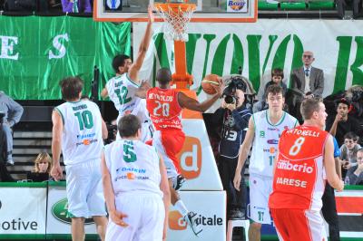 TREVISO 21 11 2009 LBA, CAMPIONATO 2009-2010 BENETTON BASKET - VARESE