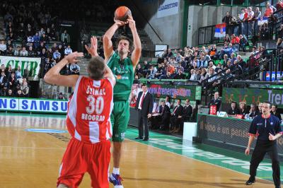 TREVISO 01 12 2009 EUROCUP 2009-2010 BENETTON BASKET - CRVENA ZVEZDA