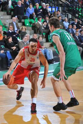 TREVISO 01 12 2009 EUROCUP 2009-2010 BENETTON BASKET - CRVENA ZVEZDA