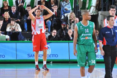 TREVISO 01 12 2009 EUROCUP 2009-2010 BENETTON BASKET - CRVENA ZVEZDA