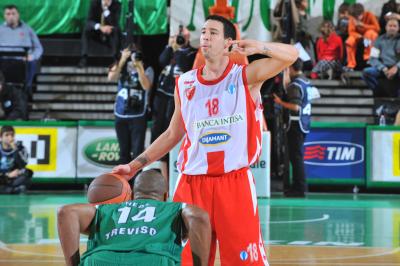 TREVISO 01 12 2009 EUROCUP 2009-2010 BENETTON BASKET - CRVENA ZVEZDA