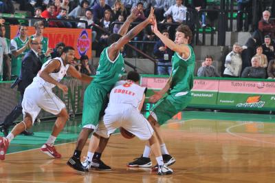 TREVISO 03 01 2010 EUROCUP 2009-2010 BENETTON BASKET - CHOLET