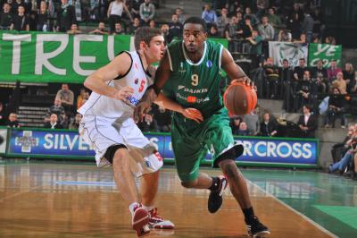 TREVISO 03 01 2010 EUROCUP 2009-2010 BENETTON BASKET - CHOLET