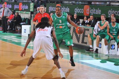 TREVISO 03 01 2010 EUROCUP 2009-2010 BENETTON BASKET - CHOLET