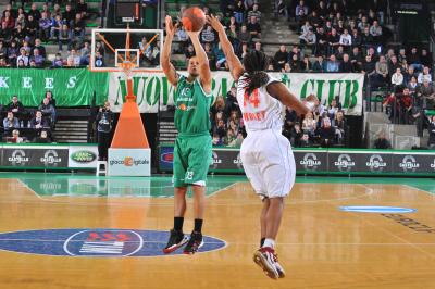 TREVISO 03 01 2010 EUROCUP 2009-2010 BENETTON BASKET - CHOLET