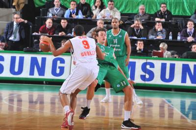 TREVISO 03 01 2010 EUROCUP 2009-2010 BENETTON BASKET - CHOLET