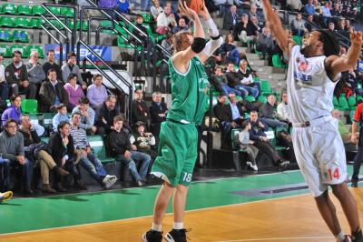 TREVISO 03 01 2010 EUROCUP 2009-2010 BENETTON BASKET - CHOLET