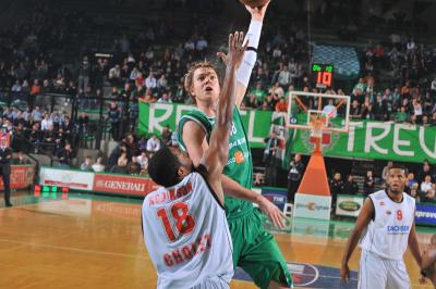 TREVISO 03 01 2010 EUROCUP 2009-2010 BENETTON BASKET - CHOLET