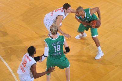 TREVISO 03 01 2010 EUROCUP 2009-2010 BENETTON BASKET - CHOLET