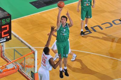 TREVISO 03 01 2010 EUROCUP 2009-2010 BENETTON BASKET - CHOLET