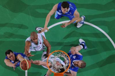 TREVISO 30 01 2020 LBA, CAMPIONATO 2009-2010 BENETTON BASKET - CANTU