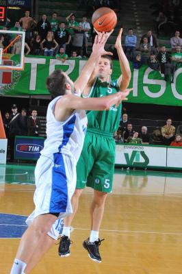 TREVISO 21 02 2010 EUROCUP 2009-2010 BENETTON BASKET - PANILLINIOS