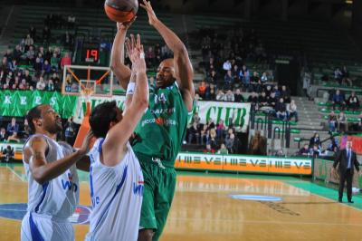 TREVISO 21 02 2010 EUROCUP 2009-2010 BENETTON BASKET - PANILLINIOS