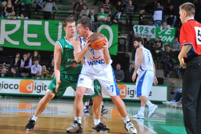 TREVISO 21 02 2010 EUROCUP 2009-2010 BENETTON BASKET - PANILLINIOS