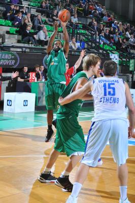 TREVISO 21 02 2010 EUROCUP 2009-2010 BENETTON BASKET - PANILLINIOS