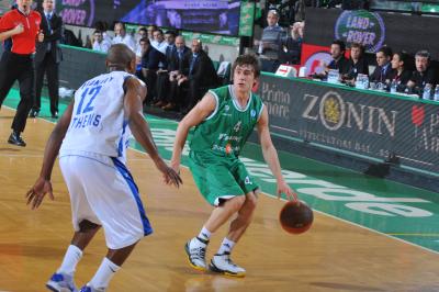 TREVISO 21 02 2010 EUROCUP 2009-2010 BENETTON BASKET - PANILLINIOS