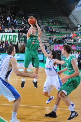 TREVISO 21 02 2010 EUROCUP 2009-2010 BENETTON BASKET - PANILLINIOS