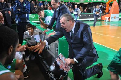 TREVISO 21 02 2010 EUROCUP 2009-2010 BENETTON BASKET - PANILLINIOS