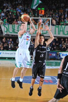 TREVISO 17 04 2010 LBA, CAMPIONATO 2009-2010 BENETTON BASKET -  VIRTUS BOLOGNA