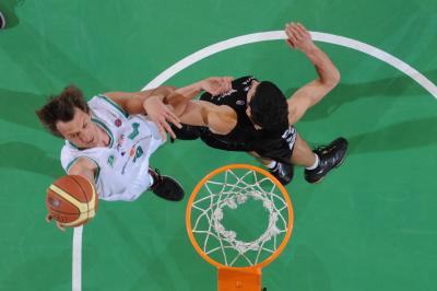 TREVISO 17 04 2010 LBA, CAMPIONATO 2009-2010 BENETTON BASKET -  VIRTUS BOLOGNA