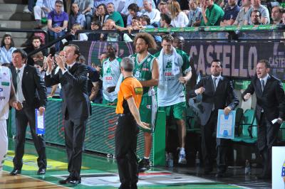 TREVISO 24 05 2010 LBA, PLAY-OFF CAMPIONATO 2009-2010 BENETTON BASKET -  MONTEPASCHI SIENA