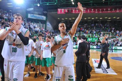 TREVISO 24 05 2010 LBA, PLAY-OFF CAMPIONATO 2009-2010 BENETTON BASKET -  MONTEPASCHI SIENA