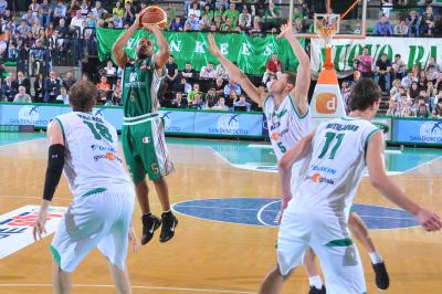 TREVISO 24 05 2010 LBA, PLAY-OFF CAMPIONATO 2009-2010 BENETTON BASKET -  MONTEPASCHI SIENA