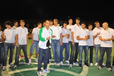 TREVISO 05 09 2010 LBA, CAMPIONATO 2010-2011 BENETTON TREVISO BASKET PRESENTAZIONE SQUADRA