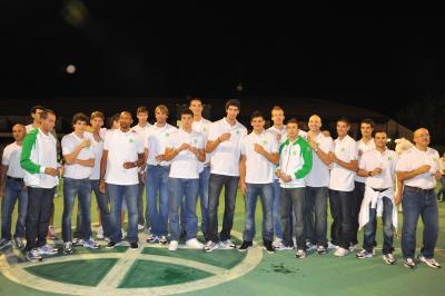 TREVISO 05 09 2010 LBA, CAMPIONATO 2010-2011 BENETTON TREVISO BASKET PRESENTAZIONE SQUADRA