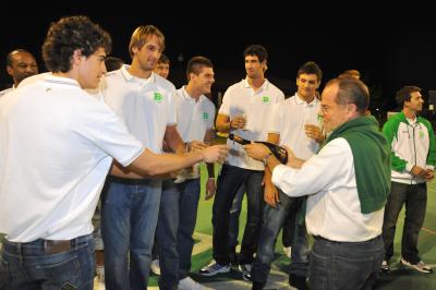 TREVISO 05 09 2010 LBA, CAMPIONATO 2010-2011 BENETTON TREVISO BASKET PRESENTAZIONE SQUADRA