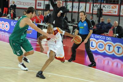 ROMA 14 11 2010 LBA, CAMPIONATO 2010-2011 BENETTON TREVISO BASKET - LOTTOMATICA ROMA
