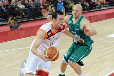 ROMA 14 11 2010 LBA, CAMPIONATO 2010-2011 BENETTON TREVISO BASKET - LOTTOMATICA ROMA