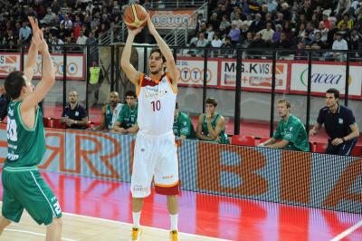 ROMA 14 11 2010 LBA, CAMPIONATO 2010-2011 BENETTON TREVISO BASKET - LOTTOMATICA ROMA