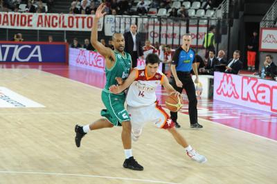 ROMA 14 11 2010 LBA, CAMPIONATO 2010-2011 BENETTON TREVISO BASKET - LOTTOMATICA ROMA
