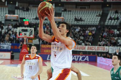 ROMA 14 11 2010 LBA, CAMPIONATO 2010-2011 BENETTON TREVISO BASKET - LOTTOMATICA ROMA