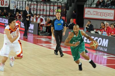 ROMA 14 11 2010 LBA, CAMPIONATO 2010-2011 BENETTON TREVISO BASKET - LOTTOMATICA ROMA