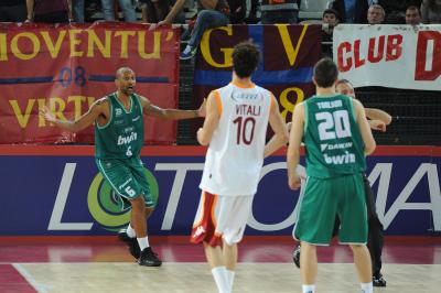 ROMA 14 11 2010 LBA, CAMPIONATO 2010-2011 BENETTON TREVISO BASKET - LOTTOMATICA ROMA