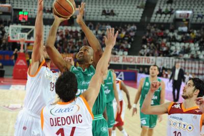 ROMA 14 11 2010 LBA, CAMPIONATO 2010-2011 BENETTON TREVISO BASKET - LOTTOMATICA ROMA