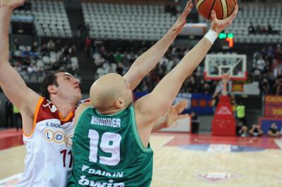 ROMA 14 11 2010 LBA, CAMPIONATO 2010-2011 BENETTON TREVISO BASKET - LOTTOMATICA ROMA
