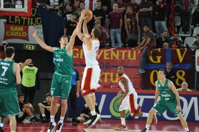 ROMA 14 11 2010 LBA, CAMPIONATO 2010-2011 BENETTON TREVISO BASKET - LOTTOMATICA ROMA
