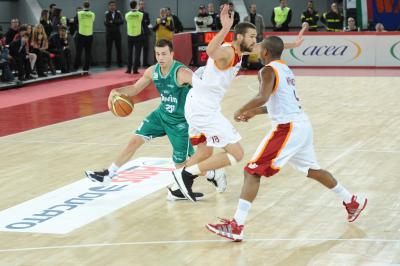 ROMA 14 11 2010 LBA, CAMPIONATO 2010-2011 BENETTON TREVISO BASKET - LOTTOMATICA ROMA