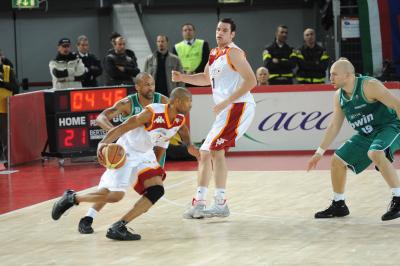 ROMA 14 11 2010 LBA, CAMPIONATO 2010-2011 BENETTON TREVISO BASKET - LOTTOMATICA ROMA