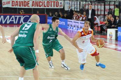 ROMA 14 11 2010 LBA, CAMPIONATO 2010-2011 BENETTON TREVISO BASKET - LOTTOMATICA ROMA