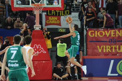 ROMA 14 11 2010 LBA, CAMPIONATO 2010-2011 BENETTON TREVISO BASKET - LOTTOMATICA ROMA