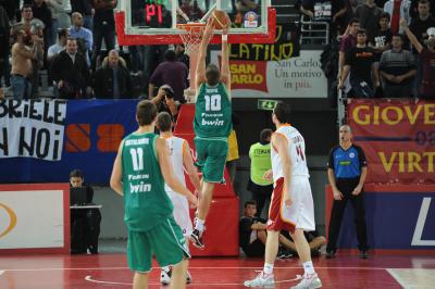 ROMA 14 11 2010 LBA, CAMPIONATO 2010-2011 BENETTON TREVISO BASKET - LOTTOMATICA ROMA