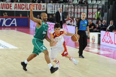 ROMA 14 11 2010 LBA, CAMPIONATO 2010-2011 BENETTON TREVISO BASKET - LOTTOMATICA ROMA