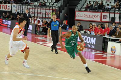 ROMA 14 11 2010 LBA, CAMPIONATO 2010-2011 BENETTON TREVISO BASKET - LOTTOMATICA ROMA