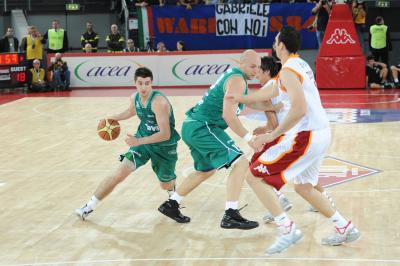 ROMA 14 11 2010 LBA, CAMPIONATO 2010-2011 BENETTON TREVISO BASKET - LOTTOMATICA ROMA